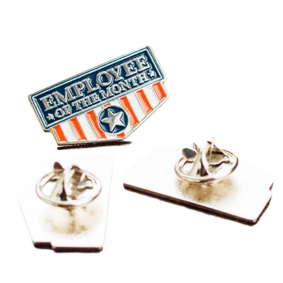 Jewelry - Employee of the Month Lapel Pin set of 5